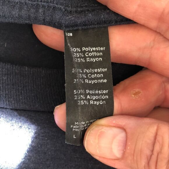 Seattle Kraken Short Sleeve T-shirt Size L GUC  Navy - Picture 3 of 5